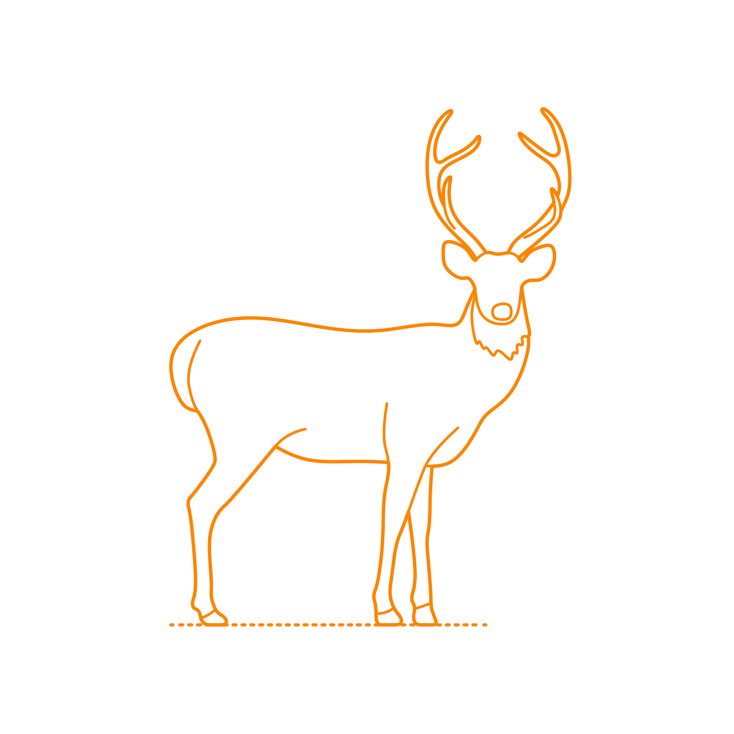 Animals Deer Sambar Deer Sticker Svg Vector Free Vectors